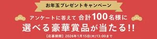 お年玉キャンペーン