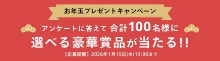 お年玉キャンペーン